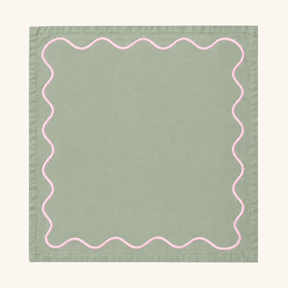 Amalfi Garden Wavy Napkins: Set of 4