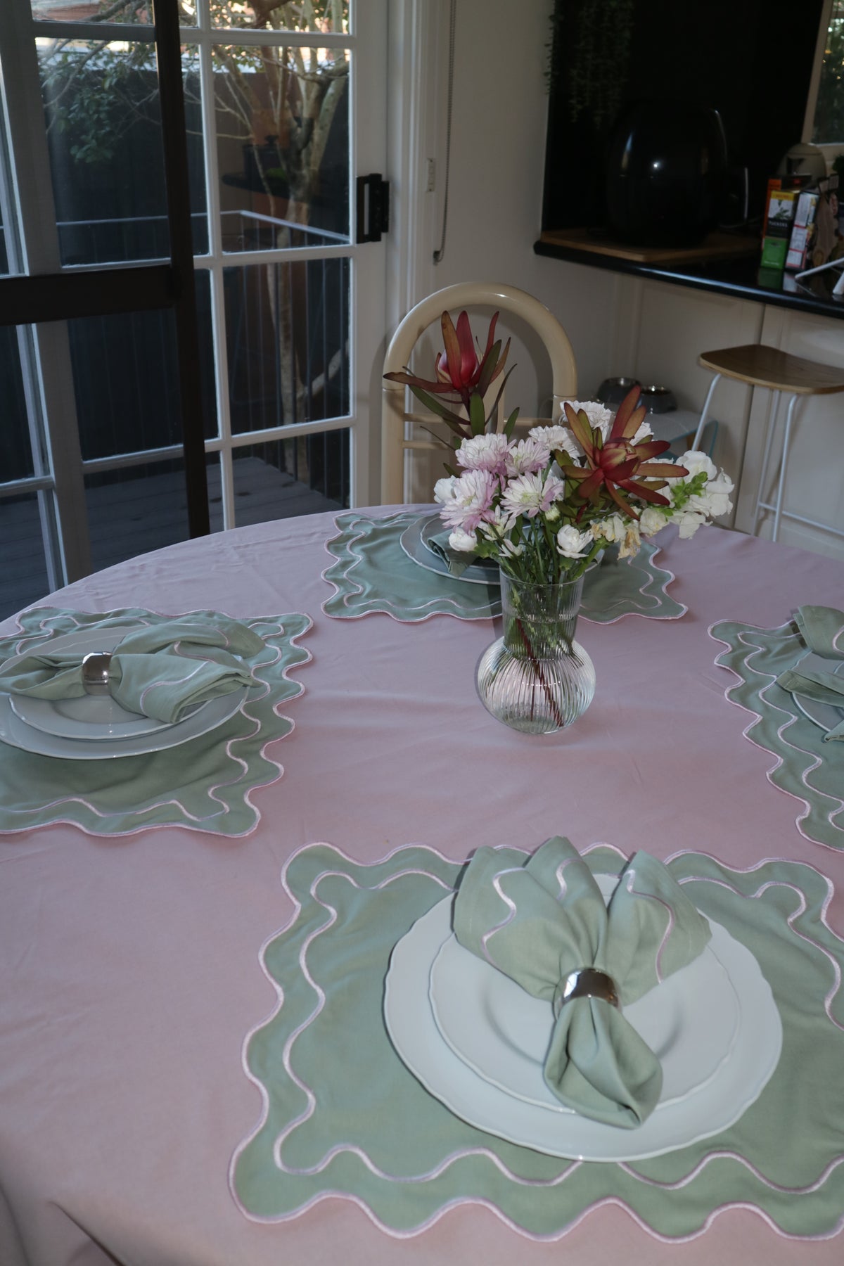 Wavy Placemats: Set of 4